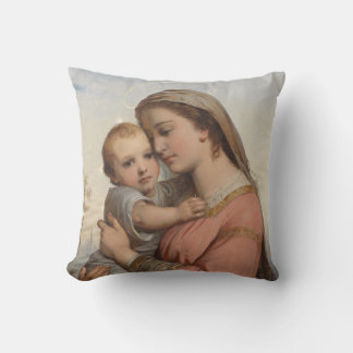 Coussin Madonna et l'enfant