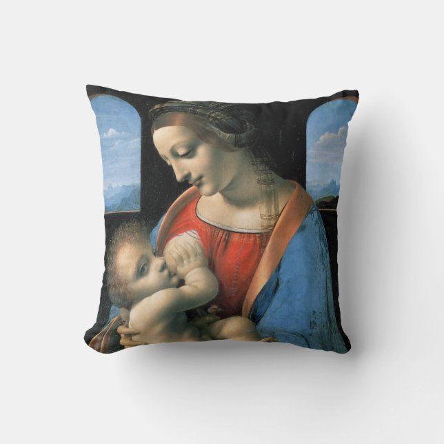 Coussin Madonna Litta, Leonardo da Vinci, 1490-1491 (Recto)