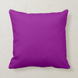 Coussin Magenta foncé couleur solide