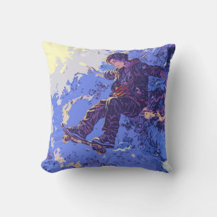 Coussin Magic Skateboard Ride - Skateboarder