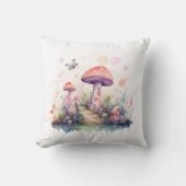 Coussin Magical Mistic Colorful Mushroom houses (Recto)