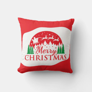 Coussin Magie de Noël au Clair de Lune