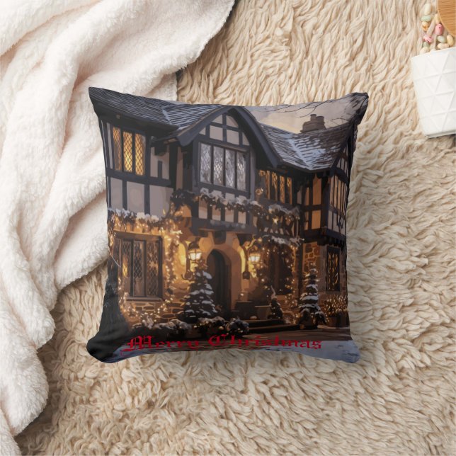 Coussin Magie de Noël rustique (Couverture)