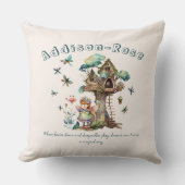 Coussin Magique Bois Fée Dragonfly Treehouse (Recto)