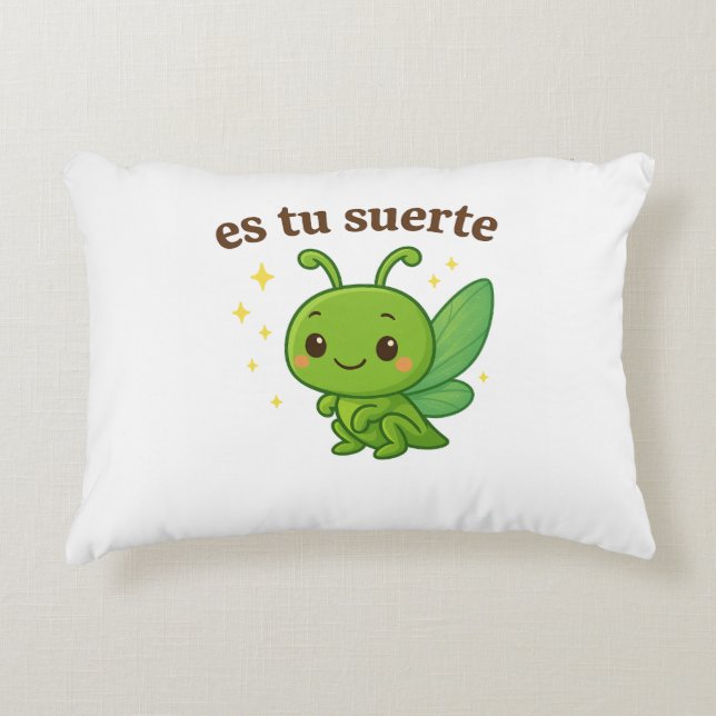 Coussin magique de Gan Gan - "Mi Suerte es Tu Suer (Devant)