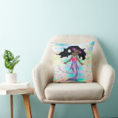Coussin Magique Rainbow Bubbles & Baby Girl Mermaids (Chaise)