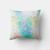 Coussin Magique Rainbow Bubbles & Baby Girl Mermaids (Verso)