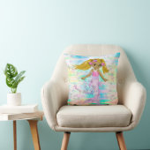 Coussin Magique Rainbow Bubbles & Baby Girl Mermaids (Chaise)