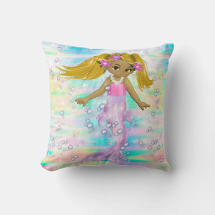 Coussin Magique Rainbow Bubbles & Baby Mermaids