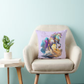 Coussin Magique Unicorne Imaginaire nuages romance anniver (Chaise)