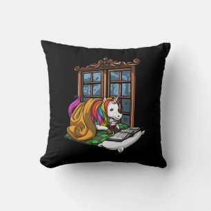 Coussin Magique Unicorne livre Lecture Geek de littérature