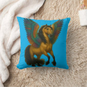 Coussin Magnificent Horse With Spectacular Wings (Couverture)