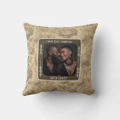 Coussin Magnifique 50E Anniversaire Du Mariage Keepsaké (Verso)