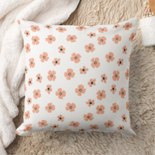 Coussin Magnifique conception florale botanique