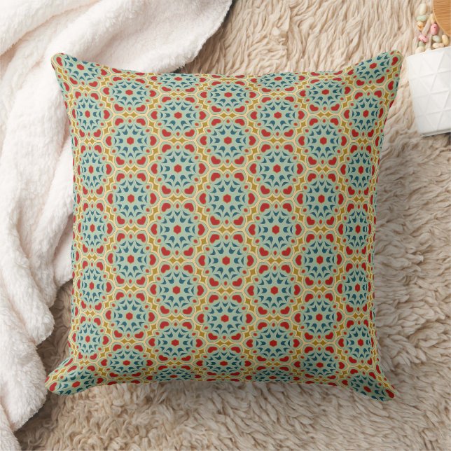 Coussin Magnifique conception florale botanique (Couverture)