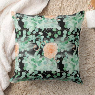 Coussin Magnifique conception florale botanique