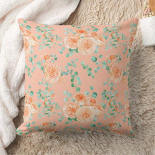 Coussin Magnifique conception florale botanique