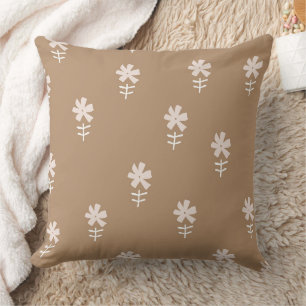 Coussin Magnifique conception florale botanique