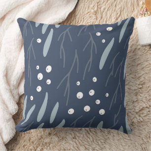 Coussin Magnifique conception florale botanique