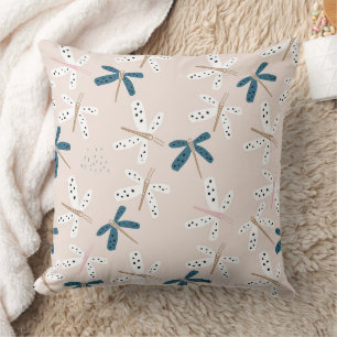 Coussin Magnifique conception florale botanique