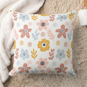 Coussin Magnifique conception florale botanique
