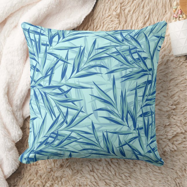 Coussin Magnifique conception florale botanique (Couverture)