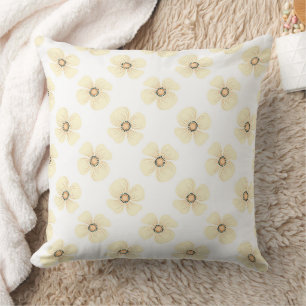Coussin Magnifique conception florale botanique