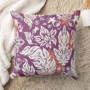Coussin Magnifique conception florale botanique