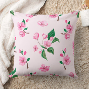 Coussin Magnifique conception florale botanique