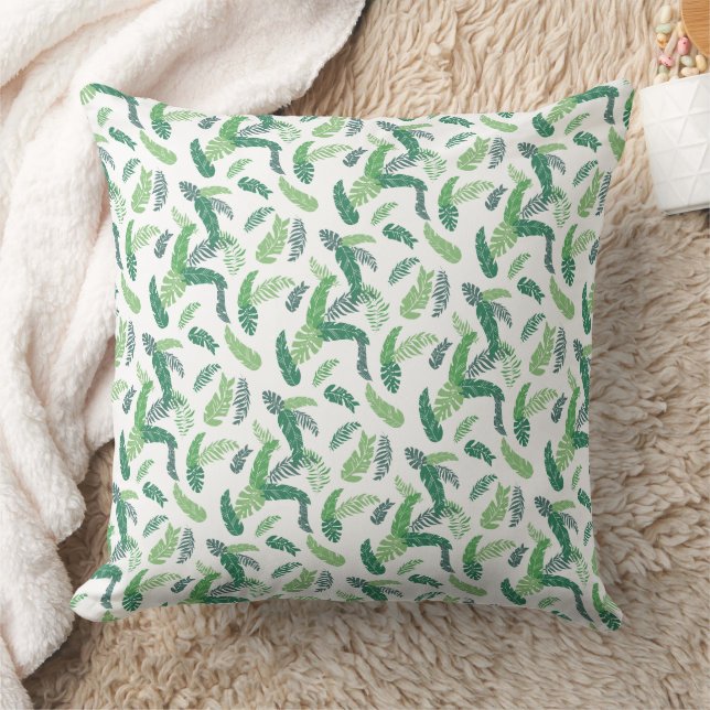Coussin Magnifique conception florale botanique (Couverture)