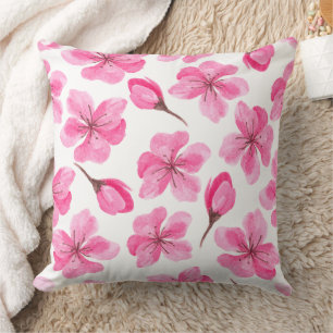 Coussin Magnifique conception florale botanique