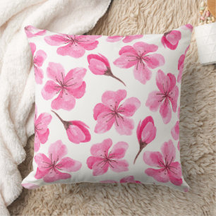 Coussin Magnifique conception florale botanique
