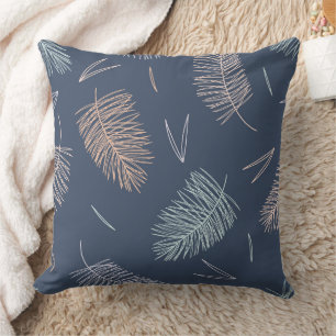 Coussin Magnifique conception florale botanique