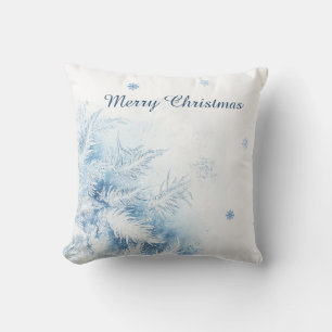 Coussin Magnifique gelée de Noël en hiver