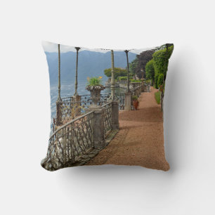 Coussin Magnifique Lac Côme Italie Jardin Terrasse
