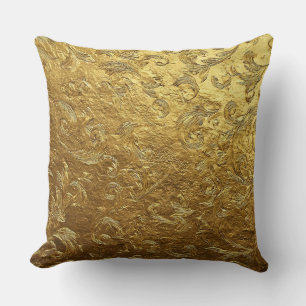 Coussin Magnifique motif doré