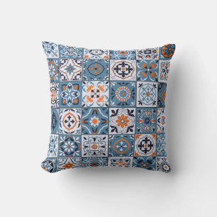 Coussin Magnifique motif sans couture dans une couleur à 