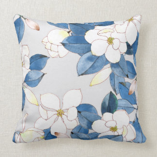 Coussin Magnolia au printemps