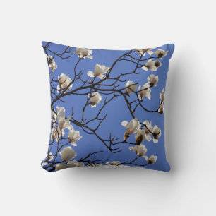 Coussin Magnolias florissants