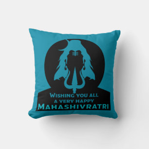 Coussin Maha Shivratri - Happy Maha Shivratri