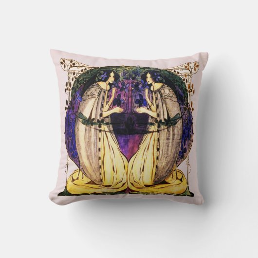 Coussin Maidens Mackintosh (Recto)