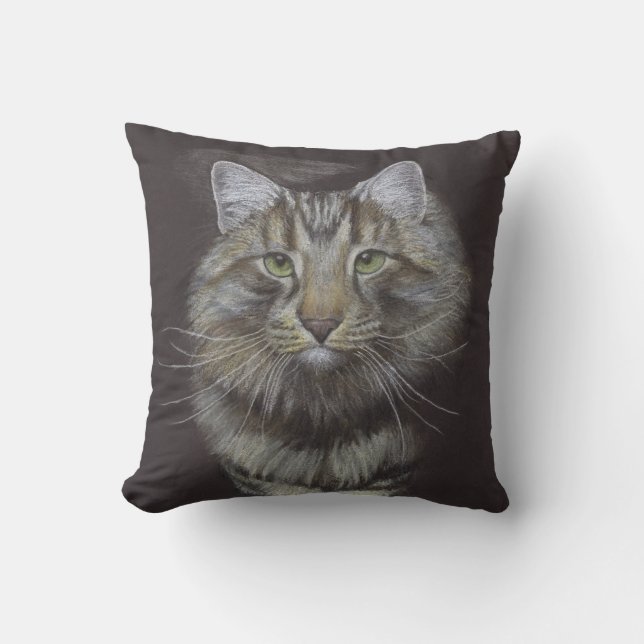 Coussin Maine Coon (Recto)