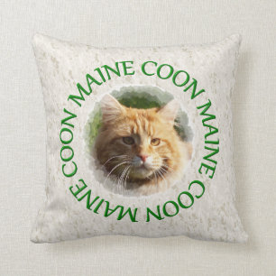 Coussin maine coon