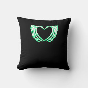 Coussin Mains de squelette, Coeur, Costume d'Halloween de