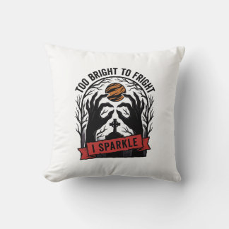 Coussin Mains effrayantes scintillantes Graphique vintage
