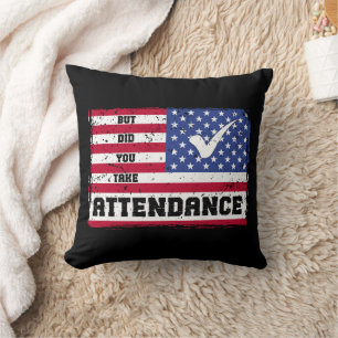 Coussin Mais Avez-Vous Pris Participation Professeur Ameri