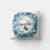 Coussin Maison Blue Raven Inspirée (Recto)