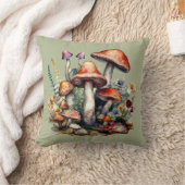 Coussin Maison Champignons Cosy (Couverture)