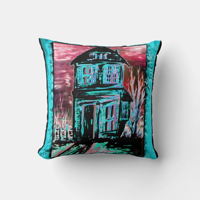 Coussin Maison d'invitation (Recto)