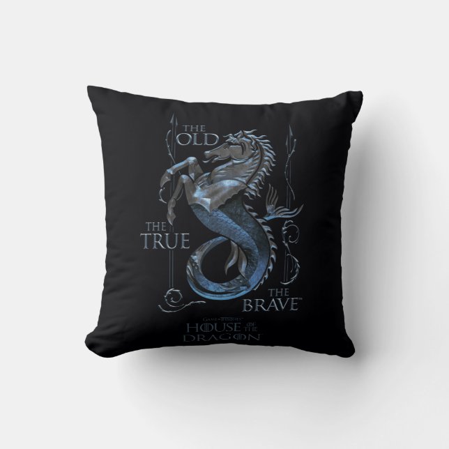 Coussin MAISON DU DRAGON | Maison Velaryon Sigil (Recto)